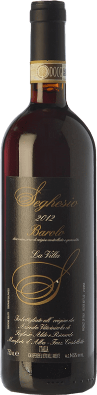 55,95 € Spedizione Gratuita | Vino rosso Seghesio La Villa D.O.C.G. Barolo Piemonte Italia Nebbiolo Bottiglia 75 cl