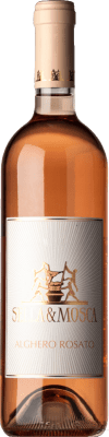 10,95 € Free Shipping | Rosé wine Sella e Mosca Rosato D.O.C. Alghero Sardegna Italy Sangiovese Bottle 75 cl