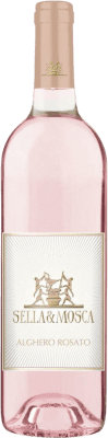 15,95 € Spedizione Gratuita | Vino rosato Sella e Mosca Rosato D.O.C. Alghero sardegna Italia Sangiovese Bottiglia 75 cl