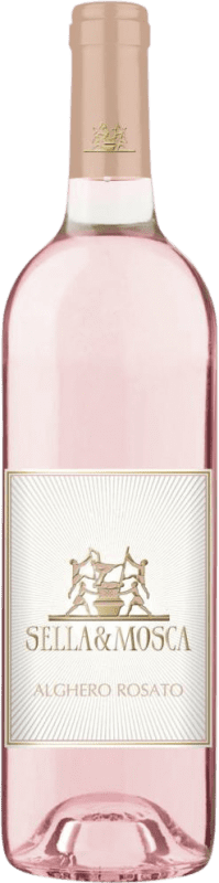 15,95 € Бесплатная доставка | Розовое вино Sella e Mosca Rosato D.O.C. Alghero Sardegna Италия Sangiovese бутылка 75 cl