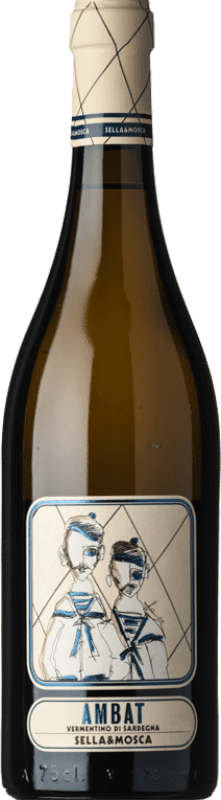 35,95 € Envío gratis | Vino Blanco Sella e Mosca Ambat D.O.C. Vermentino di Sardegna Sardegna Italia Vermentino 75 cl
