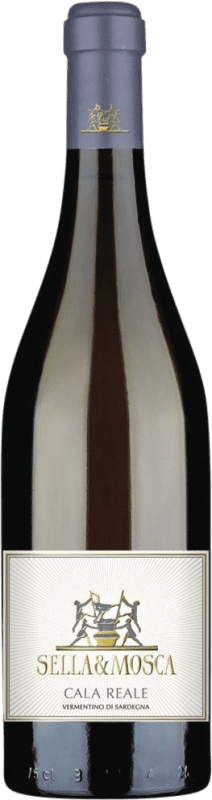 11,95 € Envío gratis | Vino blanco Sella e Mosca Cala Reale D.O.C. Vermentino di Sardegna Sardegna Italia Vermentino Botella 75 cl