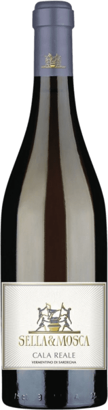 16,95 € Free Shipping | White wine Sella e Mosca Cala Reale D.O.C. Vermentino di Sardegna Sardegna Italy Vermentino Bottle 75 cl