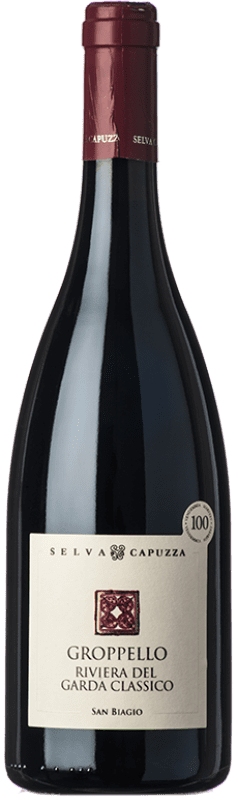 16,95 € Бесплатная доставка | Красное вино Selva Capuzza San Biagio D.O.C. Garda Ломбардии Италия Groppello — Гроппелло Бутылка 75 cl