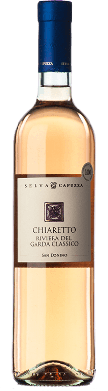 14,95 € Free Shipping | Rosé wine Selva Capuzza Chiaretto San Donino Young D.O.C. Garda Lombardia Italy Sangiovese, Barbera, Marzemino, Groppello Bottle 75 cl