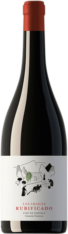 14,95 € Free Shipping | Red Wine Casa Los Frailes Rubificado D.O. Valencia Valencian Community Spain Garnacha — Grenache Eco — Organic Bottle 75 cl