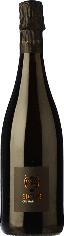 23,95 € Free Shipping | White sparkling Sicus Cru Marí Brut Nature Spain Xarel·lo Bottle 75 cl