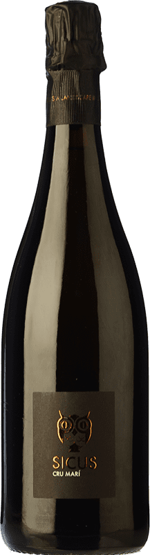 26,95 € Envio grátis | Espumante branco Sicus Cru Marí Brut Nature Espanha Xarel·lo Garrafa 75 cl