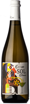 12,95 € Kostenloser Versand | Weißer Sekt Siro Merotto Frizzante in Bottiglia In Un Sol I.G.T. Veneto Venetien Italien Glera Flasche 75 cl