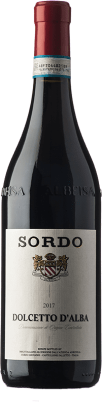 14,95 € Free Shipping | Red Wine Sordo D.O.C.G. Dolcetto d'Alba Piemonte Italy Dolcetto 75 cl