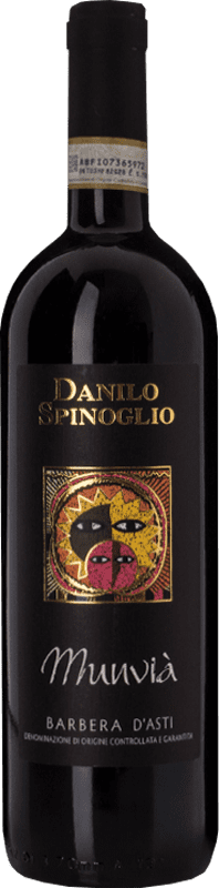 7,95 € Envoi gratuit | Vin Rouge Spinoglio Munvià D.O.C. Barbera d'Asti Piémont Italie Barbera 75 cl