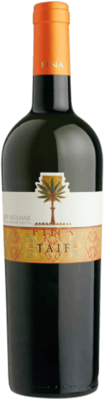 11,95 € Free Shipping | White wine Cantine Fina Taif I.G.T. Terre Siciliane Sicily Italy Muscat of Alexandria Bottle 75 cl