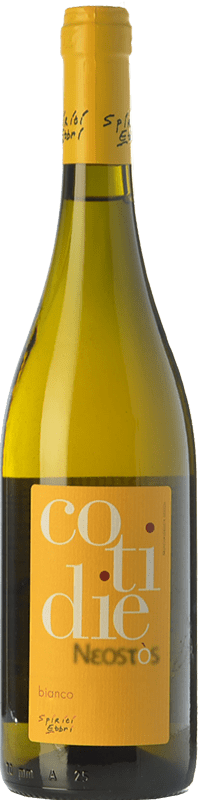 19,95 € Envoi gratuit | Vin blanc Spiriti Ebbri Cotidie Bianco I.G.T. Calabria Calabre Italie Malvasía, Trebbiano, Pecorino Bouteille 75 cl