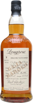 Whiskey Single Malt Springbank Longrow Gaja Barolo 7 Jahre 75 cl