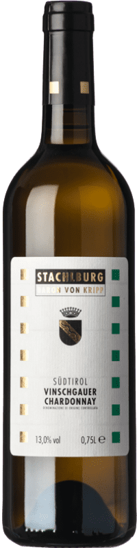 24,95 € Envio grátis | Vinho branco Stachlburg D.O.C. Alto Adige Trentino-Alto Adige Itália Chardonnay Garrafa 75 cl