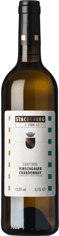 25,95 € Free Shipping | White Wine Stachlburg D.O.C. Alto Adige Trentino-Alto Adige Italy Chardonnay Eco — Organic Bottle 75 cl