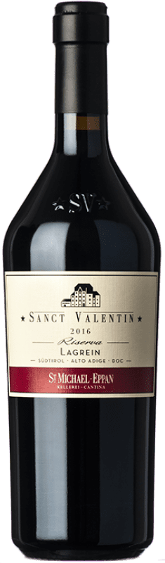 27,95 € Free Shipping | Red wine St. Michael-Eppan Riserva St. Valentin Reserva D.O.C. Alto Adige Trentino-Alto Adige Italy Lagrein Bottle 75 cl