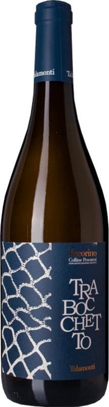 13,95 € Envio grátis | Vinho branco Talamonti Trabocchetto I.G.T. Colline Pescaresi Abruzzo Itália Pecorino Garrafa 75 cl