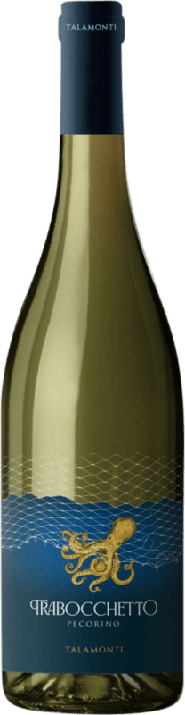 16,95 € Spedizione Gratuita | Vino bianco Talamonti Trabocchetto I.G.T. Colline Pescaresi Abruzzo Italia Pecorino Bottiglia 75 cl