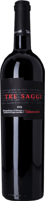 14,95 € Envio grátis | Vinho tinto Talamonti Tre Saggi D.O.C. Montepulciano d'Abruzzo Abruzzo Itália Montepulciano Garrafa 75 cl