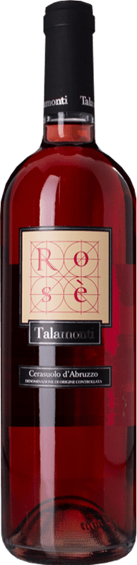 10,95 € Kostenloser Versand | Rosé-Wein Talamonti Rosé D.O.C. Cerasuolo d'Abruzzo Abruzzen Italien Montepulciano Flasche 75 cl