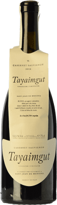 17,95 € Envío gratis | Vino tinto Tayaimgut Crianza D.O. Penedès Cataluña España Cabernet Sauvignon Botella 75 cl