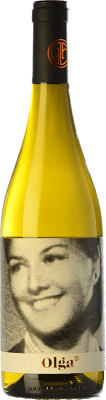 18,95 € Spedizione Gratuita | Vino bianco Teijido Olga D.O. Rías Baixas Galizia Spagna Albariño Bottiglia 75 cl