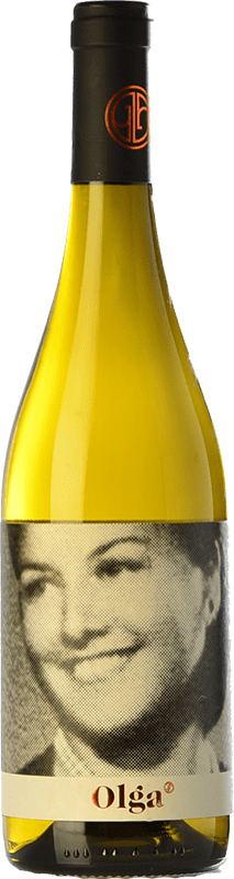 18,95 € Envio grátis | Vinho branco Teijido Olga D.O. Rías Baixas Galiza Espanha Albariño Garrafa 75 cl