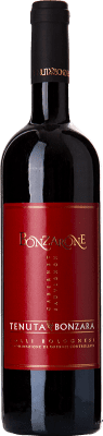 26,95 € Spedizione Gratuita | Vino rosso Bonzara Bonzarone D.O.C. Colli Bolognesi Classico Pignoletto Emilia-Romagna Italia Cabernet Sauvignon Bottiglia 75 cl