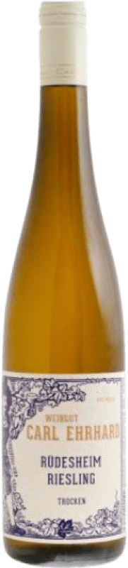 14,95 € Envío gratis | Vino blanco Carl Ehrhard Old School Seco Q.b.A. Rheingau Rheingau Alemania Riesling Botella 75 cl