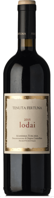 19,95 € Spedizione Gratuita | Vino Rosso Fertuna Lodai D.O.C. Maremma Toscana Toscana Italia Cabernet Sauvignon 75 cl