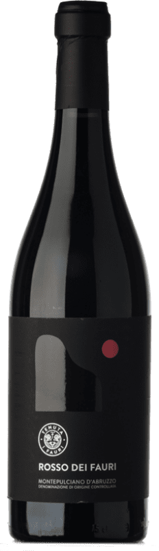 35,95 € 免费送货 | 红酒 I Fauri Rosso dei Fauri D.O.C. Montepulciano d'Abruzzo 阿布鲁佐 意大利 Montepulciano 瓶子 75 cl