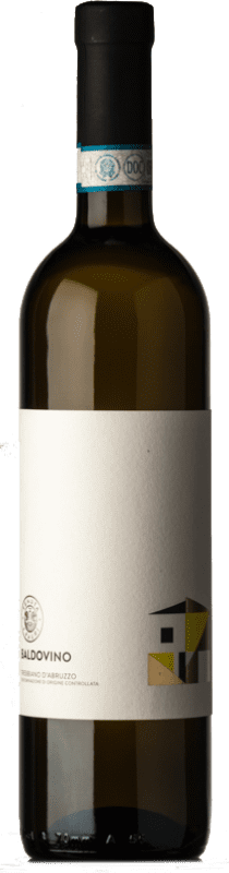 8,95 € Бесплатная доставка | Белое вино I Fauri Baldovino D.O.C. Trebbiano d'Abruzzo Абруцци Италия Trebbiano d'Abruzzo бутылка 75 cl