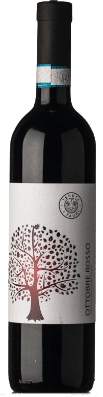 14,95 € Free Shipping | Red wine I Fauri Ottobre Rosso D.O.C. Montepulciano d'Abruzzo Abruzzo Italy Montepulciano Bottle 75 cl