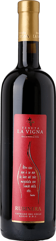 9,95 € Envoi gratuit | Vin rouge La Vigna Rubinera D.O.C. Capriano del Colle Lombardia Italie Merlot, Sangiovese, Marzemino Bouteille 75 cl