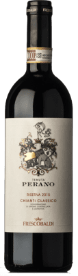 32,95 € Envio grátis | Vinho tinto Marchesi de' Frescobaldi Tenuta Perano Reserva D.O.C.G. Chianti Classico Tuscany Itália Sangiovese Garrafa 75 cl