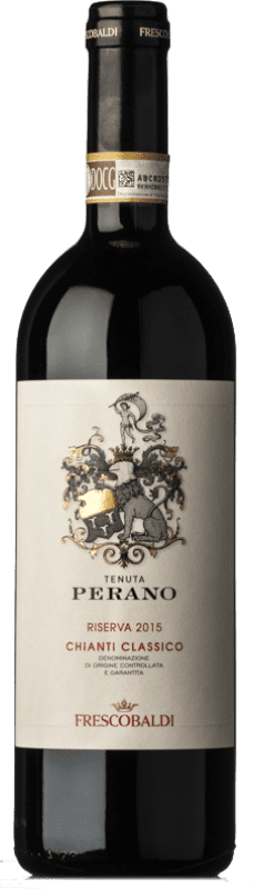 32,95 € Envio grátis | Vinho tinto Marchesi de' Frescobaldi Tenuta Perano Riserva Reserva D.O.C.G. Chianti Classico Tuscany Itália Sangiovese Garrafa 75 cl