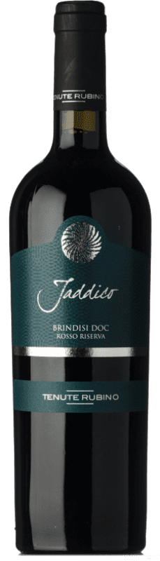 26,95 € Free Shipping | Red wine Tenute Rubino Brindisi Jaddico Reserve I.G.T. Puglia Puglia Italy Negroamaro, Susumaniello Bottle 75 cl