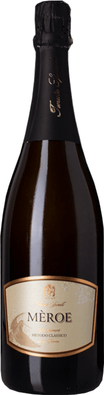 18,95 € Kostenloser Versand | Weißer Sekt Tenute Spinelli Mèroe Brut — Herb Klassisch I.G.T. Marche Marken Italien Pecorino Flasche 75 cl