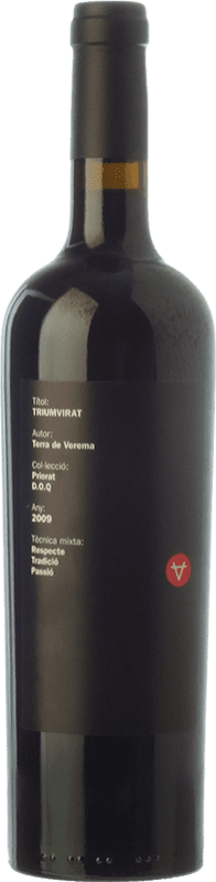 19,95 € Free Shipping | Red wine Terra de Verema Triumvirat Aged D.O.Ca. Priorat Catalonia Spain Syrah, Grenache, Carignan Bottle 75 cl