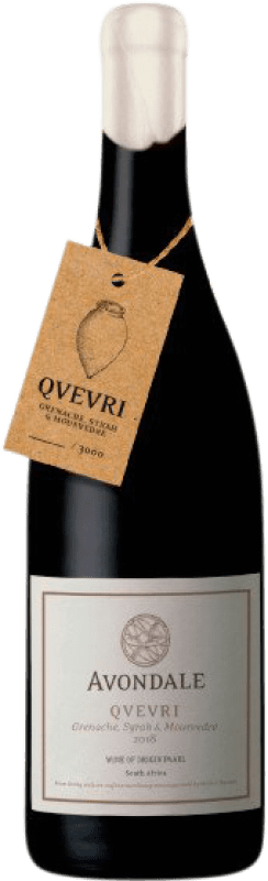 29,95 € Бесплатная доставка | Красное вино Avondale Qvevri W.O. Paarl Coastal Region Южная Африка Syrah — Сира, Garnacha — Гренаш, Mourvèdre — Мурведр Eco — Эко Био Органический Бутылка 75 cl