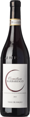 24,95 € Spedizione Gratuita | Vino rosso Terre del Barolo Vermilium D.O.C.G. Barbaresco Piemonte Italia Nebbiolo Bottiglia 75 cl
