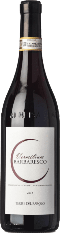 24,95 € Envio grátis | Vinho tinto Terre del Barolo Vermilium D.O.C.G. Barbaresco Piemonte Itália Nebbiolo Garrafa 75 cl