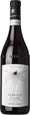 14,95 € Free Shipping | Red wine Terre del Barolo D.O.C. Nebbiolo d'Alba Piemonte Italy Nebbiolo Bottle 75 cl