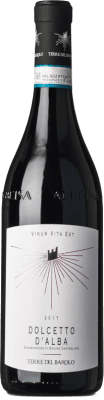 11,95 € Envio grátis | Vinho tinto Terre del Barolo D.O.C.G. Dolcetto d'Alba Piemonte Itália Dolcetto Garrafa 75 cl
