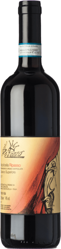 18,95 € Free Shipping | Red wine Terre di Leone Il RePazzo D.O.C. Valpolicella Ripasso Veneto Italy Corvina, Rondinella, Corvinone, Molinara, Oseleta Bottle 75 cl