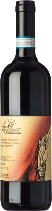 18,95 € Kostenloser Versand | Rotwein Terre di Leone Il RePazzo D.O.C. Valpolicella Ripasso Venetien Italien Corvina, Rondinella, Corvinone, Molinara, Oseleta Flasche 75 cl