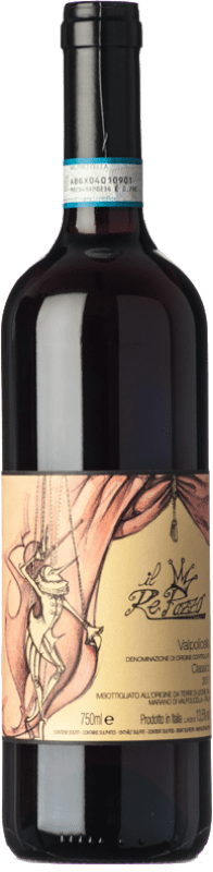 11,95 € Бесплатная доставка | Красное вино Terre di Leone Il RePazzo D.O.C. Valpolicella Венето Италия Corvina, Rondinella, Corvinone, Molinara, Oseleta бутылка 75 cl