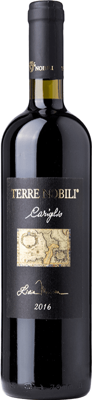 17,95 € Kostenloser Versand | Rotwein Terre Nobili Cariglio I.G.T. Calabria Kalabrien Italien Magliocco Flasche 75 cl