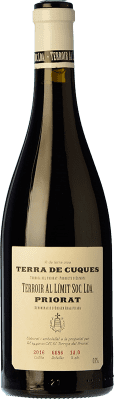 35,95 € Free Shipping | Red wine Terroir al Límit Terra de Cuques Negre Aged D.O.Ca. Priorat Catalonia Spain Grenache, Carignan Bottle 75 cl